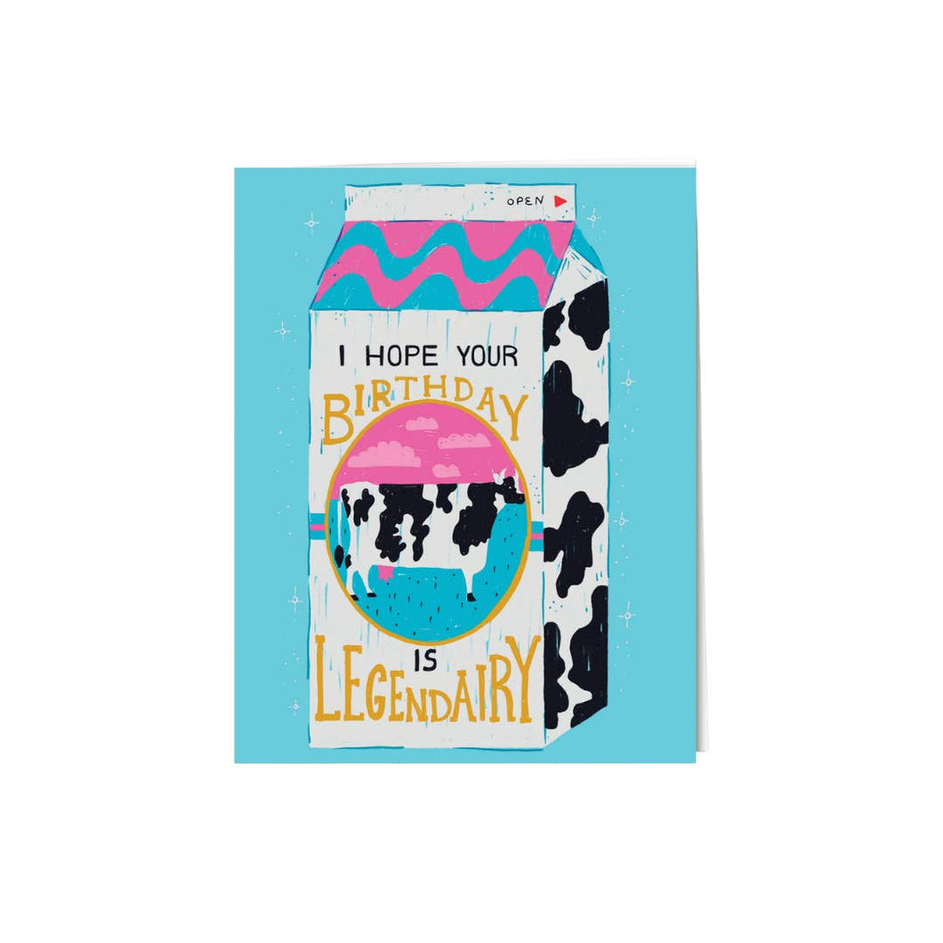 Paper Protégé - LEGEN-DAIRY BIRTHDAY Card