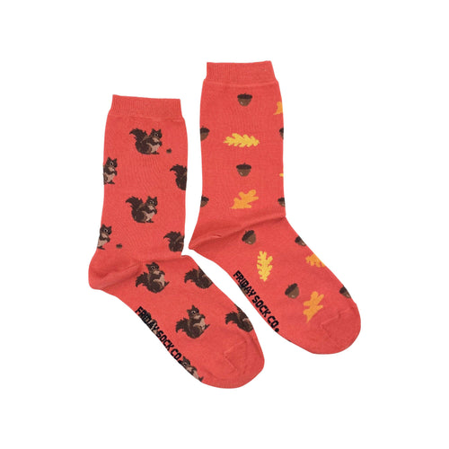 Friday Sock Co. - Women’s Socks | Squirrel, Acorn & Leaf