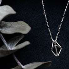 Feeding on Frost - Geometric Necklace (Sterling Silver)