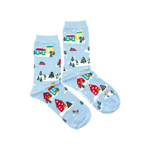 Friday Sock Co. - Women's Ugly Christmas Socks | Xmas Village