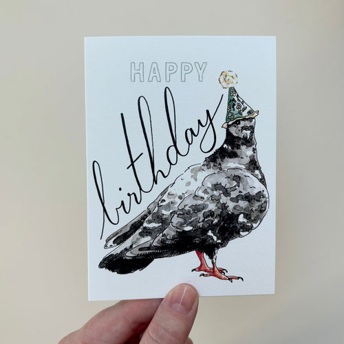 Critter Co. - PIGEON BIRTHDAY Card