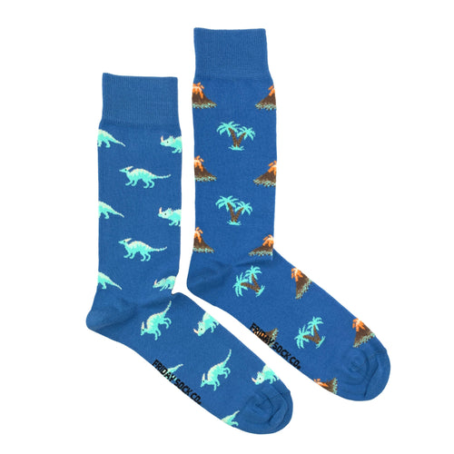 Friday Sock Co. - Men’s Socks | Volcano & Dinosaur