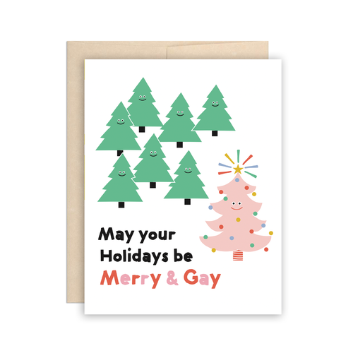 The Beautiful Project - Merry & Gay Greeting Card