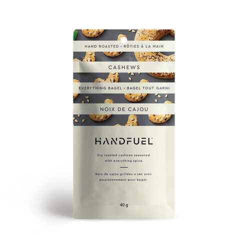 HANDFUEL - EVERYTHING BAGEL CASHEWS (40g)