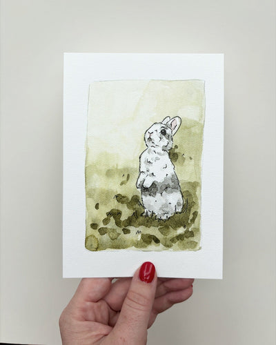 Critter Co. - BUNNY IN THE GRASS Print (5