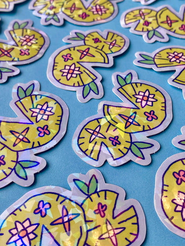 Rains Droplets - LILYPAD Sticker