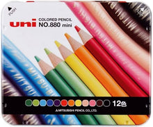 Paper Poetry Club - Uni Coloured Pencil Mini (12 piece set)