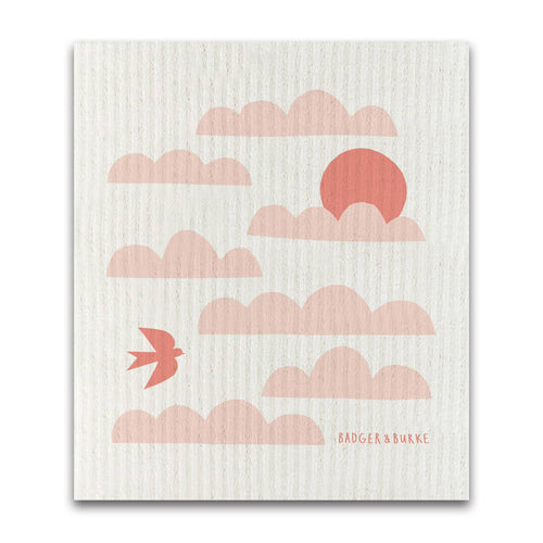 Badger & Burke - Cloudy Sky Swedish Sponge Cloth