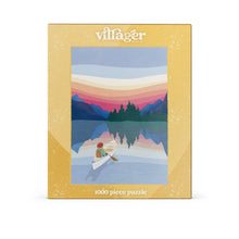 Villager Puzzles - Sunrise Paddle (1000-Piece Puzzle)