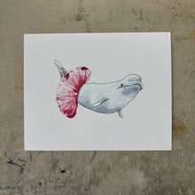 Critter Co. - DANCING BELUGA Print (8" X 10")