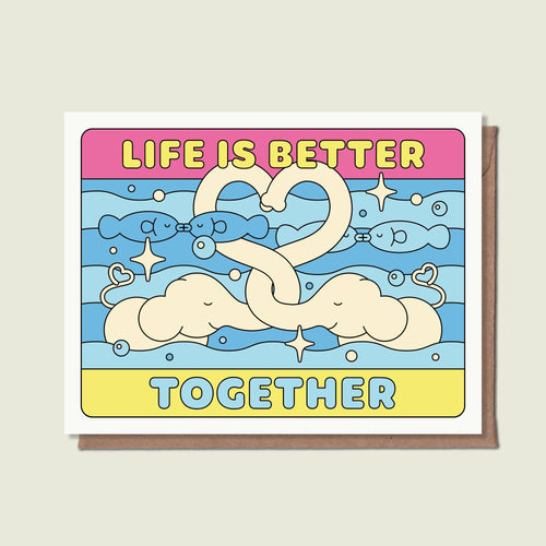 Épée Lapin Studio - Life Is Better Together Greeting Card