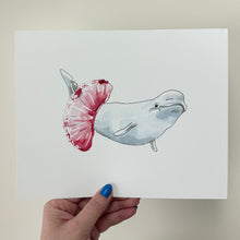 Critter Co. - DANCING BELUGA Print (8" X 10")