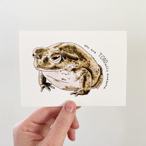 Critter Co. - YOU ARE TOADALLY AWESOME Card