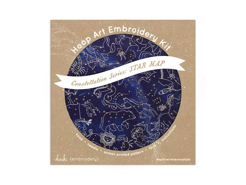 Kiriki Press - STAR MAP Embroidery Kit (11