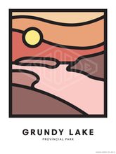 Osgoode Company - GRUNDY LAKE PARK Print