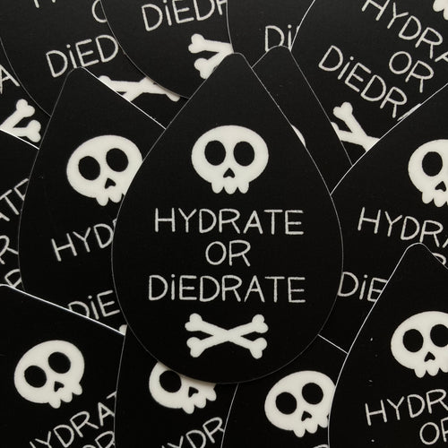 KÜKOO - HYDRATE or DIEDRATE Sticker