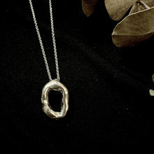 Feeding on Frost - Freeform Necklace (Sterling Silver)