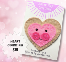 Brianna Gosselin - Handmade Heart Pins