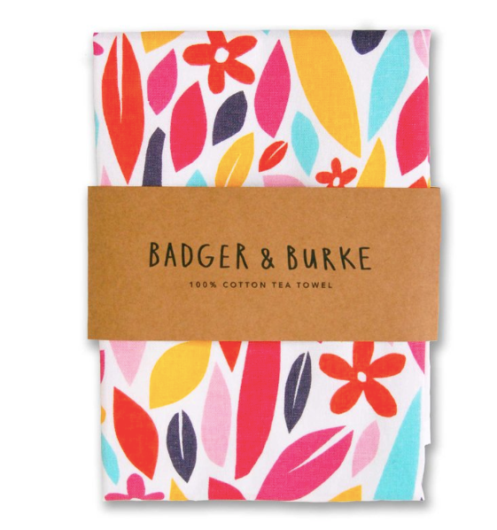 Badger & Burke - Wildflowers Tea Towel