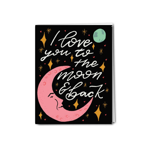 Paper Protégé - TO THE MOON & BACK Card