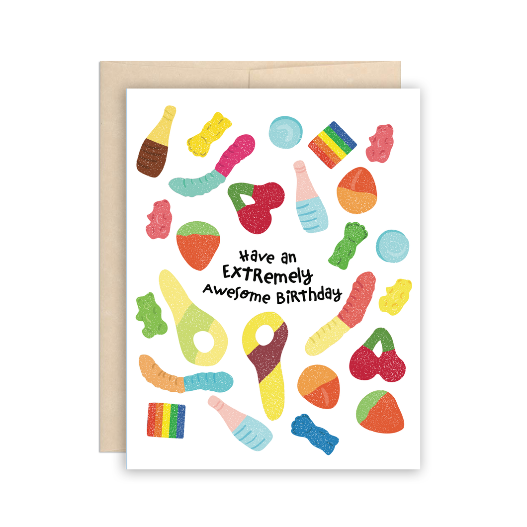 The Beautiful Project - Sour Candy Have an Extremely Awesome Birthday Card
