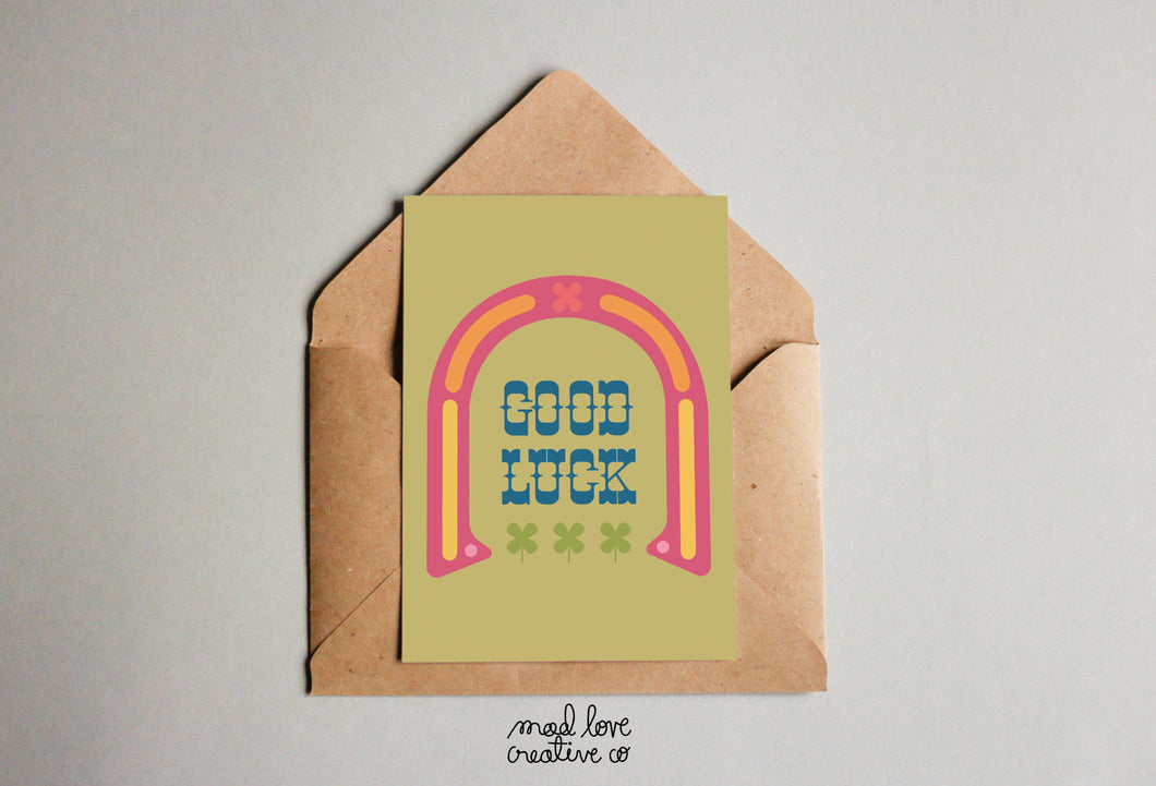 Mad Love Creative Co. - Good Luck Card