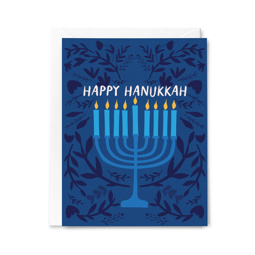 Happy Just Happy - HAPPY HANUKKAH Greeting Card