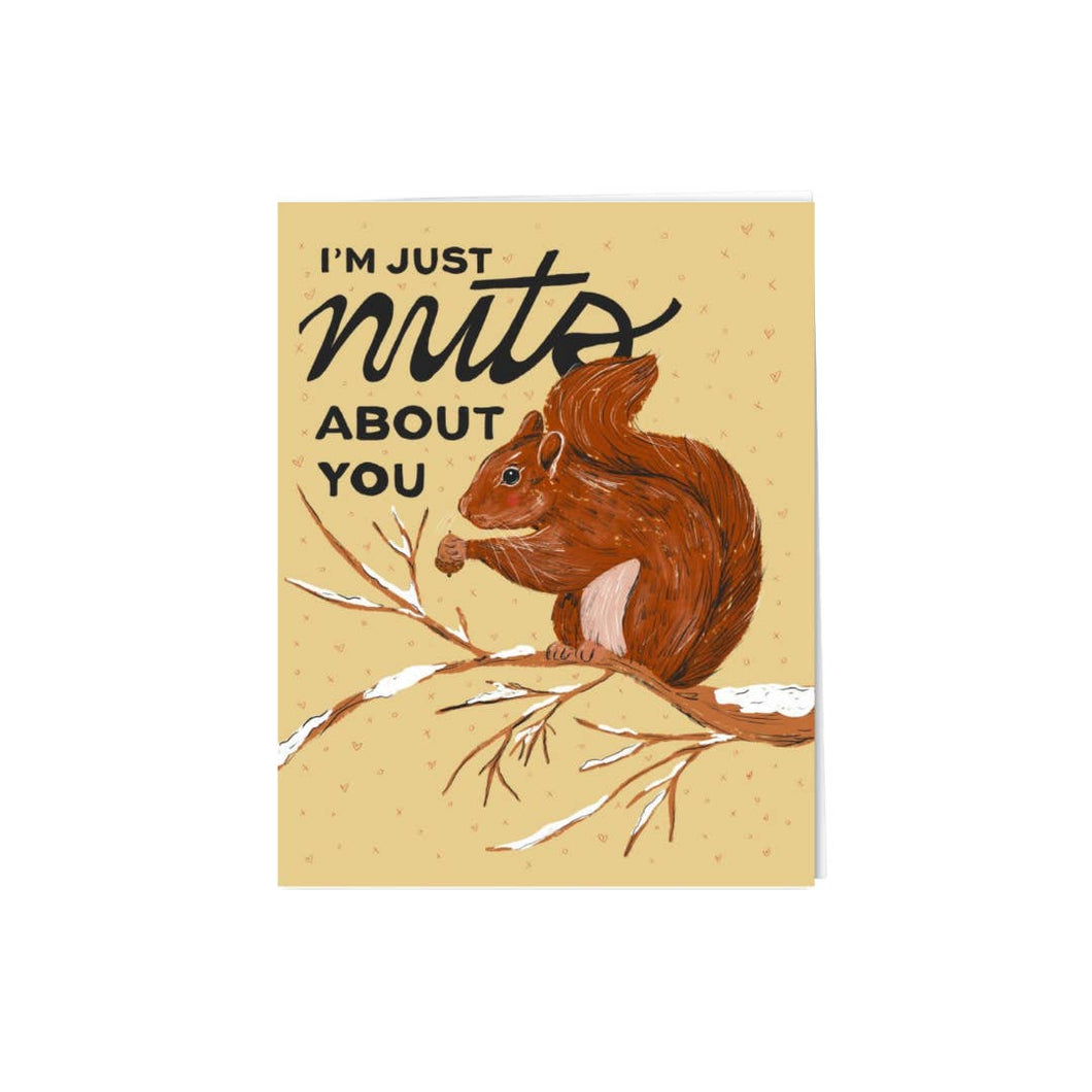 Paper Protégé - NUTS ABOUT YOU Card