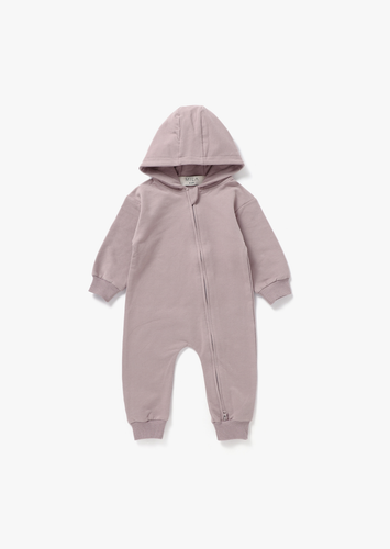 Mila & Co. - Hoodie Romper | Pale Mulberry