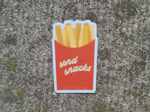 Mad Love Creative Co. - Send Snacks Sticker