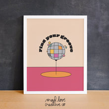Mad Love Creative Co. - FIND YOUR GROOVE Art Print
