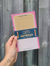 Mad Love Creative Co. - ALREADY OVERDUE Lined Notepad