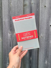 Mad Love Creative Co. - FRESH FRIED THOUGHTS Lined Notepad