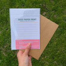 Mad Love Creative Co. - Green Enough Seed Paper Print