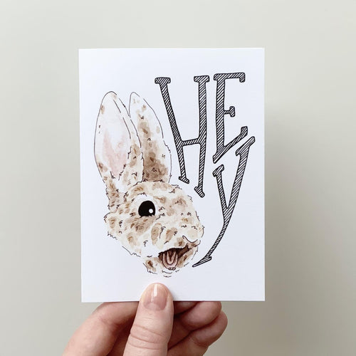 Critter Co. - BUNNY HEY Card