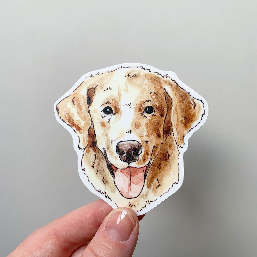 Critter Co. - GOLDEN RETRIEVER DOG Sticker