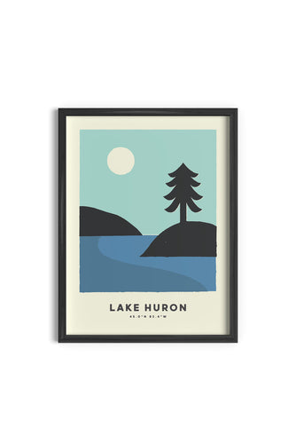 Osgoode Company - LAKE HURON Print