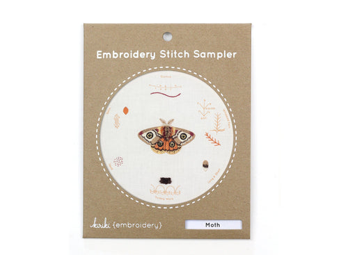 Kiriki Press - MOTH Embroidery Stitch Sampler