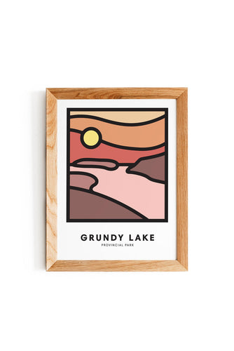 Osgoode Company - GRUNDY LAKE PARK Print